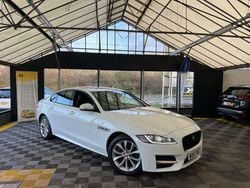 White Used 2018 Jaguar XF R-Sport Sedan | £13,995 (Fair price)