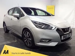 Silver Used 2018 Nissan Micra Acenta Hatchback | £7,650 (Fair price)