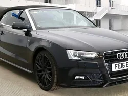 Black Used 2016 Audi A5 Cabriolet S-Line Cabriolet | £9,900 (Good price)