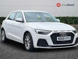 Solid shell white Used 2018 Audi A1 Sportback Sport Hatchback | £11,313 (Fair price)