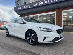 Ice white Used 2017 Volvo V40 R-Design Estate | £10,475 (A bit pricey)