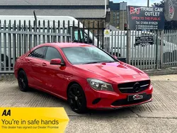 Red Used 2017 Mercedes CLA200 Sedan | £8,999 (Fair price)
