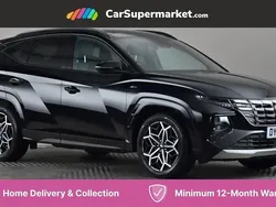 Black Used 2022 Hyundai Tucson N Line SUV | £23,676 (A bit pricey)