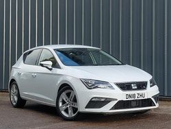 White Used 2018 Seat Leon FR Hatchback | £8,998 (Fair price)