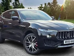 Black Used 2018 Maserati Levante SUV | £24,749 (Fair price)