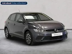Grey Used 2022 VW Polo Life Hatchback | £15,947 (Fair price)