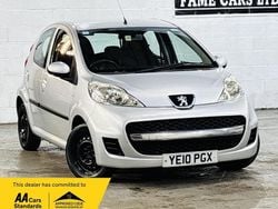 Silver Used 2010 Peugeot 107 Hatchback | £1,000 (Good price)