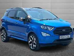 Desert island blue Used 2023 Ford Ecosport ST-Line SUV | £15,490 (A bit pricey)