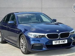 Blue Used 2019 BMW 520 M Sport | £19,490 (Super price)