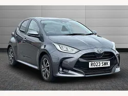 Grey Used 2023 Toyota Yaris Hybrid Design Hatchback | £17,201 (Fair price)