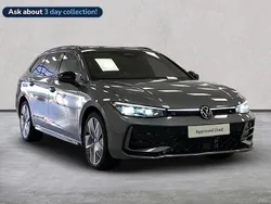 Grey New 2025 VW Passat Black Edition Estate | £42,627