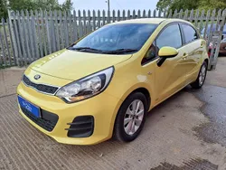 Yellow Used 2015 Kia Rio Hatchback | £5,495 (A bit pricey)