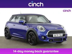 Blue Used 2021 Mini Cooper Hatch Hatchback | £14,899 (Fair price)