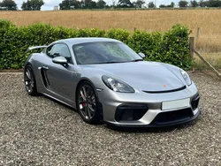 Silver Used 2023 Porsche Cayman GT4 Coupe | £86,400 (A bit pricey)