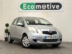 Silver Used 2008 Toyota Yaris Hatchback | £3,795 (Fair price)