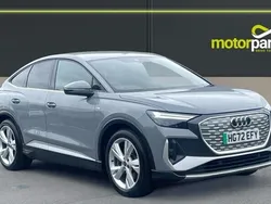 Grey Used 2022 Audi Q4 e-tron S-Line SUV | £27,500 (Fair price)