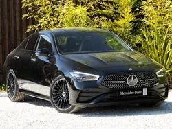 Black Used 2024 Mercedes CLA220 AMG Line Premium Plus Sedan | £34,498 (Fair price)