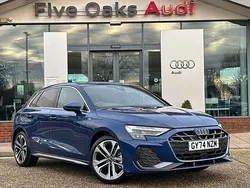Blue Used 2025 Audi A3 Sportback S-Line Hatchback | £28,990 (Expensive)