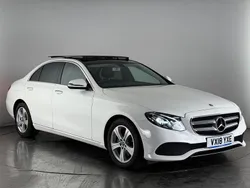 White Used 2018 Mercedes E220 Premium Sedan | £15,100 (Super price)