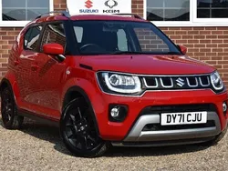 Red Used 2021 Suzuki Ignis SZ-T Hatchback | £11,555 (Fair price)
