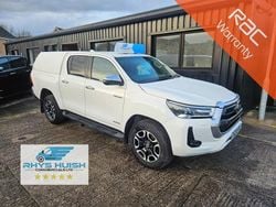 White Used 2022 Toyota HiLux Pickup | £18,995 (Good price)