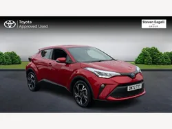 Red Used 2023 Toyota C-HR Design SUV | £21,135 (Fair price)