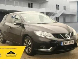 Black Used 2016 Nissan Pulsar Tekna Hatchback | £7,995 (Fair price)