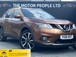 Orange Used 2016 Nissan X-Trail Tekna SUV | £8,495 (Fair price)
