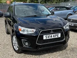 Black Used 2014 Mitsubishi ASX SUV | £4,199 (Fair price)