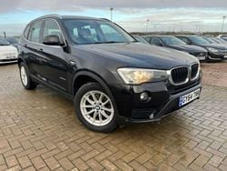 Black Used 2014 BMW X3 Luxury Line SUV | £7,949 (Fair price)