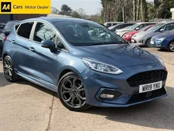 Blue Used 2019 Ford Fiesta ST-Line Hatchback | £9,795 (Good price)