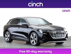 Black Used 2022 Audi e-tron S-Line SUV | £24,349 (Fair price)