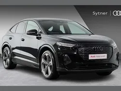 Black Used 2024 Audi Q4 Sportback e-tron Black Edition SUV | £38,000 (Super price)