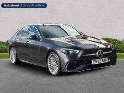 Grey Used 2022 Mercedes C200 AMG Line Premium | £31,649