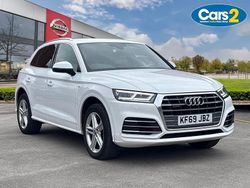 White Used 2019 Audi Q5 S-Line SUV | £21,990 (Good price)
