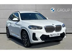 White Used 2023 BMW X3 M Sport SUV | £39,490 (Fair price)