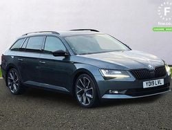 Grey Used 2019 Skoda Superb SportlinePlus Estate | £22,099 (Fair price)