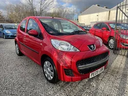 Red Used 2009 Peugeot 107 Hatchback | £5,500 (A bit pricey)
