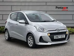 Silver Used 2018 Hyundai i10 SE Hatchback | £7,450 (Good price)