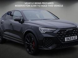 Myth black metallic/myth black metallic Used 2021 Audi RS Q3 Sportback Sport SUV | £45,050 (Super price)