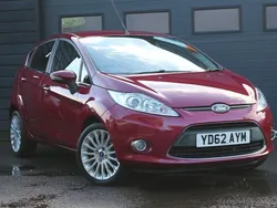 Red Used 2012 Ford Fiesta Titanium Hatchback | £6,495 (Fair price)