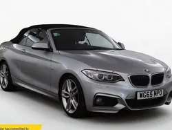Silver Used 2015 BMW 220 M Sport Cabriolet | £10,250 (Fair price)