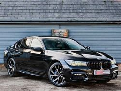 Black Used 2017 BMW 740 M Sport Sedan | £14,989