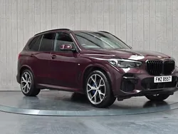 Mauve/purple Used 2022 BMW X5 M Sport SUV | £43,999 (Good price)