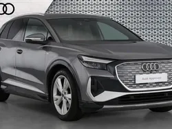 Grey Used 2021 Audi Q4 e-tron S-Line SUV | £23,776 (Fair price)