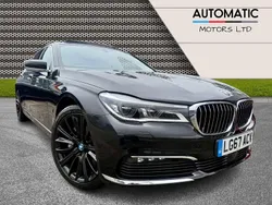 Black Used 2017 BMW 740 Comfort Edition Sedan | £19,990