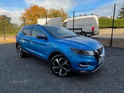 Blue Used 2018 Nissan Qashqai Tekna+ SUV | £10,495 (Fair price)
