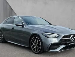 Selenite grey metallic Used 2024 Mercedes C300 AMG Line Premium Plus Sedan | £38,480