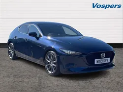 Blue Used 2019 Mazda 3 Inclusive Hatchback | £14,700 (Fair price)