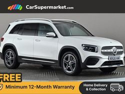 White Used 2020 Mercedes GLB220 AMG line SUV | £26,697 (Fair price)
